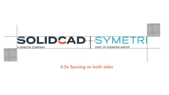 Alignment SolidCAD & Symetri spacing on divider